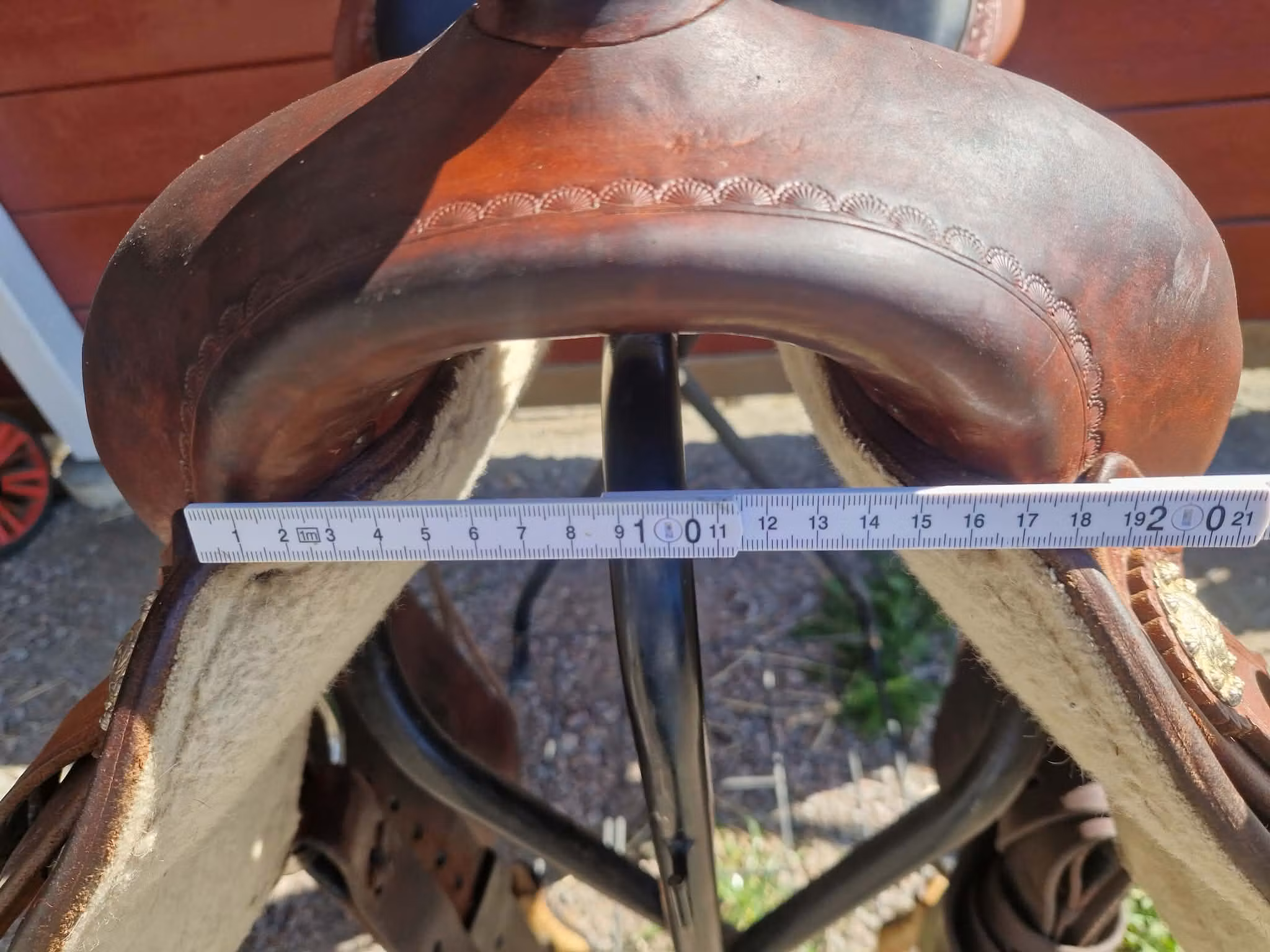 Equiflex reining/allroundsadel S-FQ 16 tum