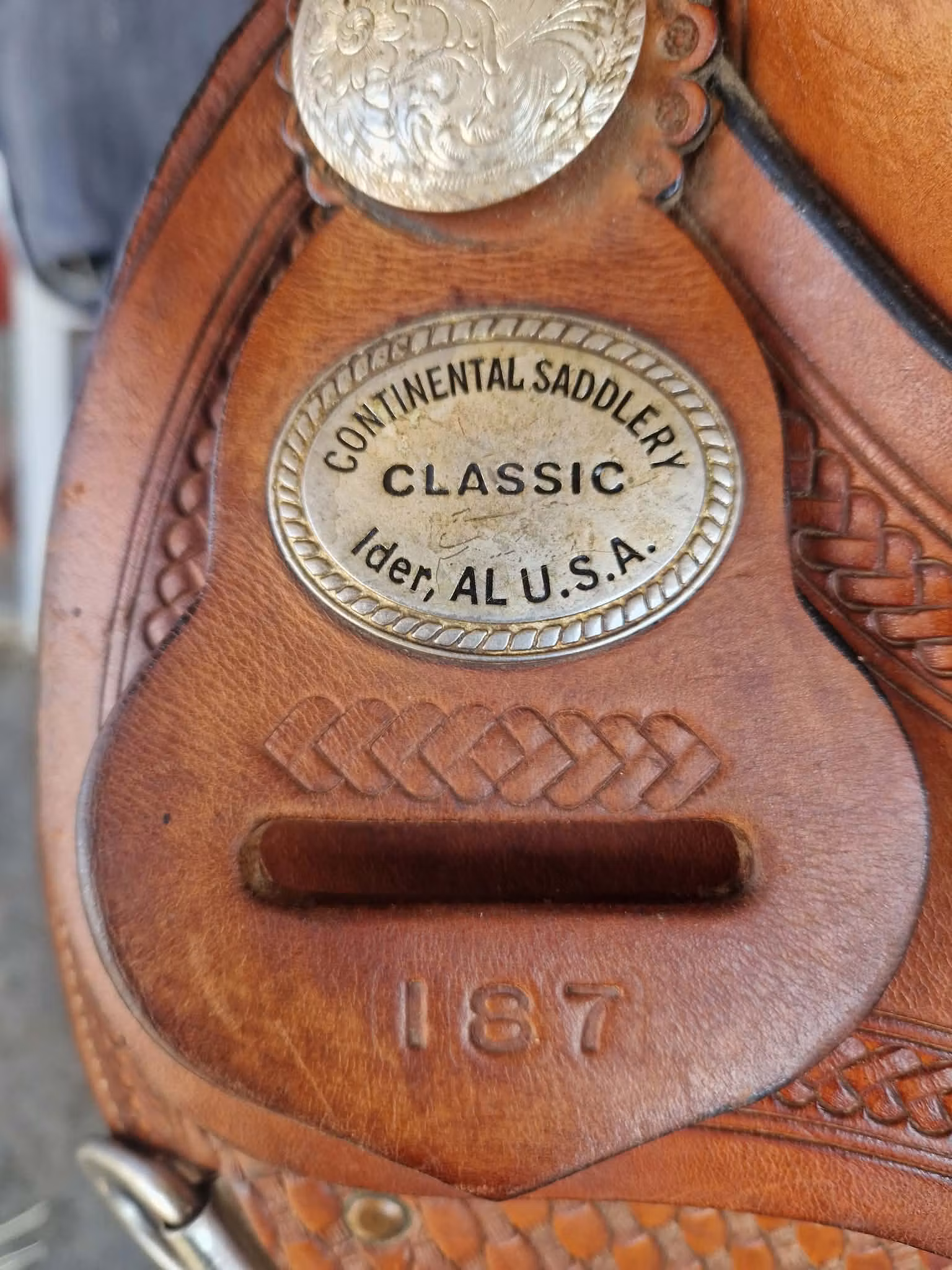 Continental Classic westernsadel  187 S-FQ 16 tum