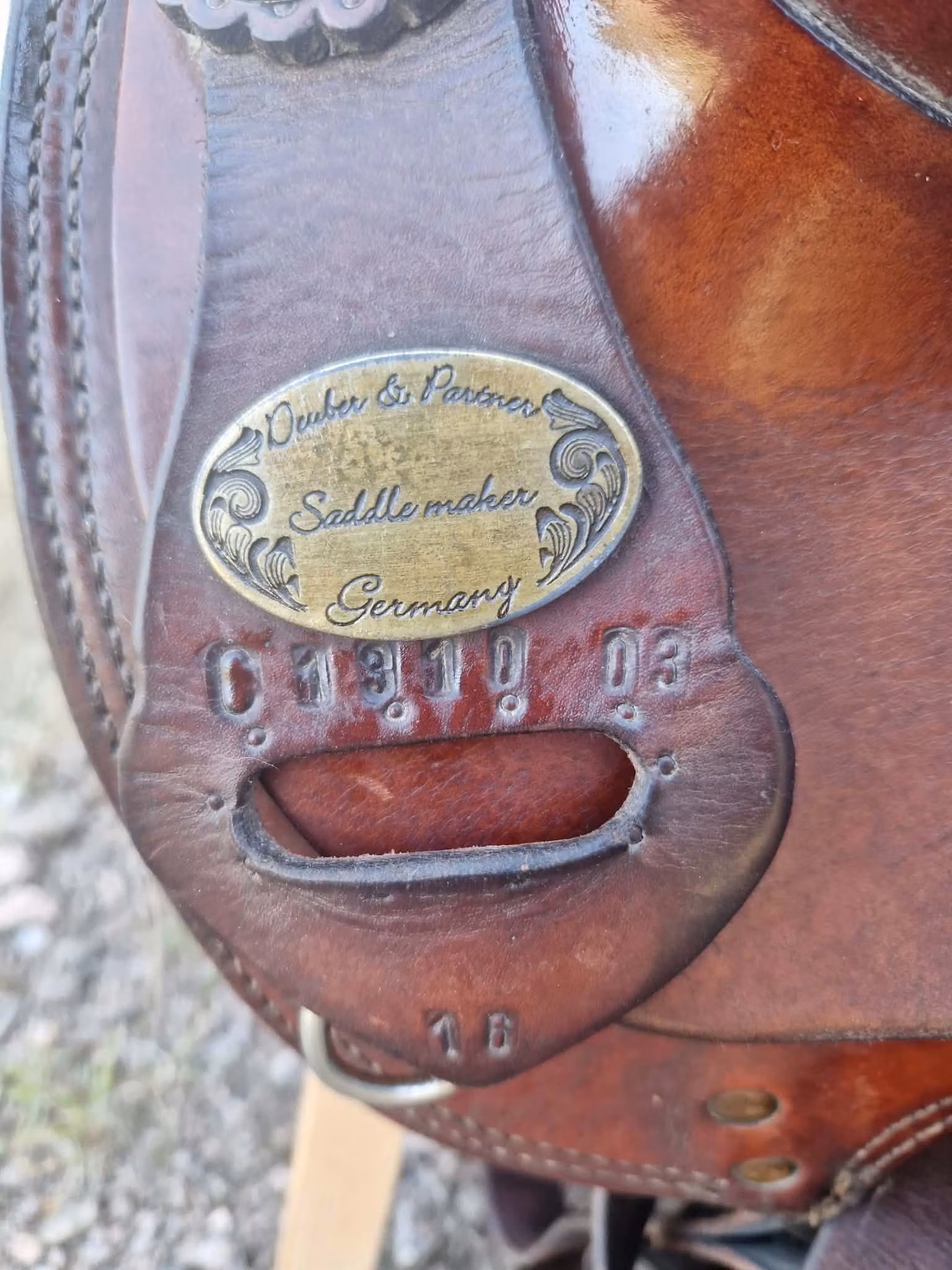 Deuber & Partner westernsadel Allround FQ, 16 tum