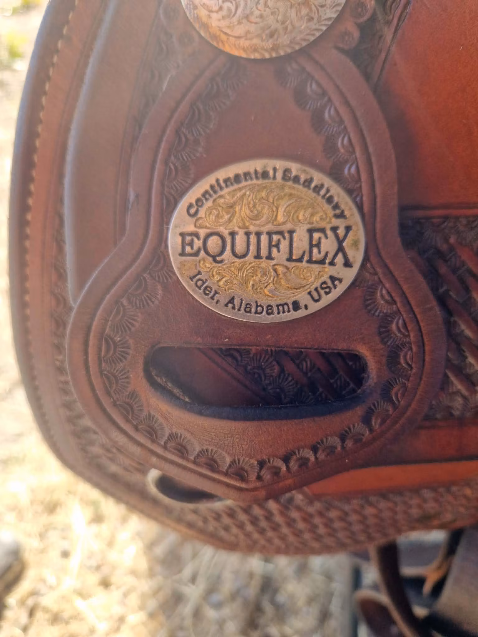 Equiflex reiningsadel Volker Schmitt  FQ 15,5 tum