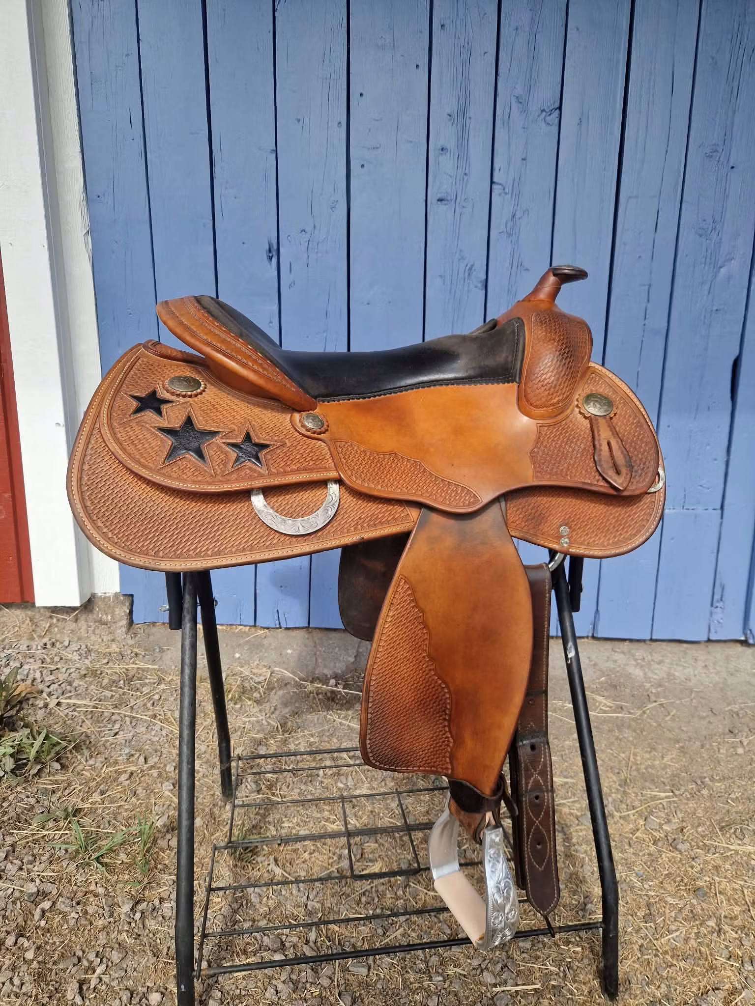 Triple w reining sadel "special edition" XFQ 16 tum