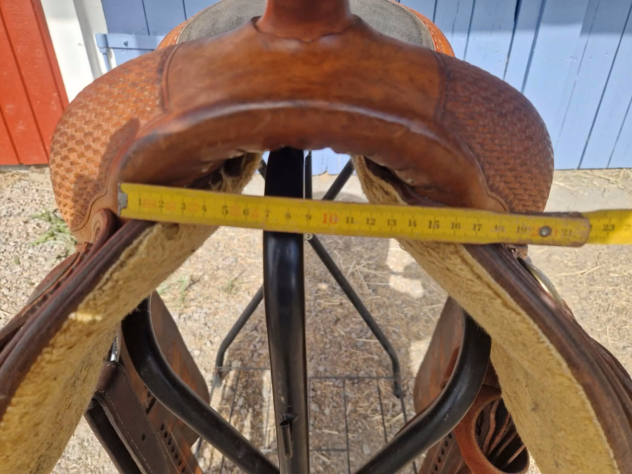Triple w reining sadel "special edition" XFQ 16 tum