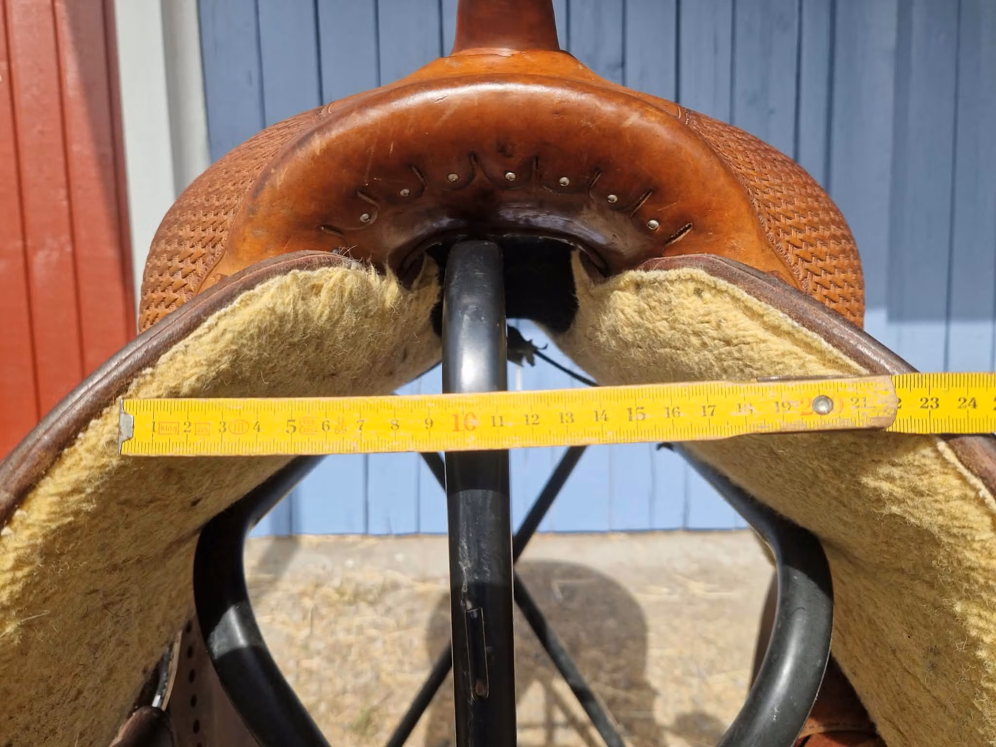 Triple w reining sadel "special edition" XFQ 16 tum