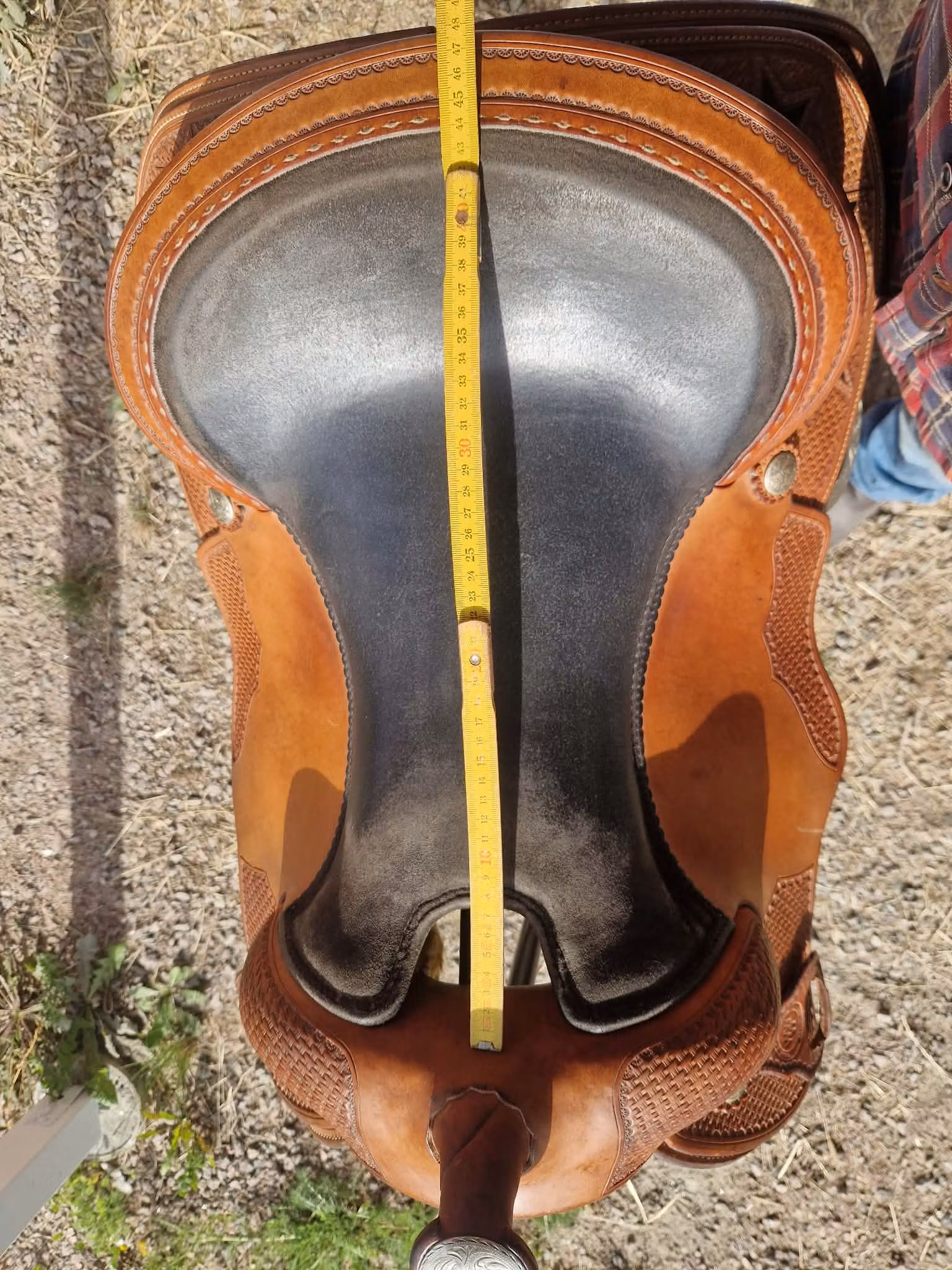 Triple w reining sadel "special edition" XFQ 16 tum