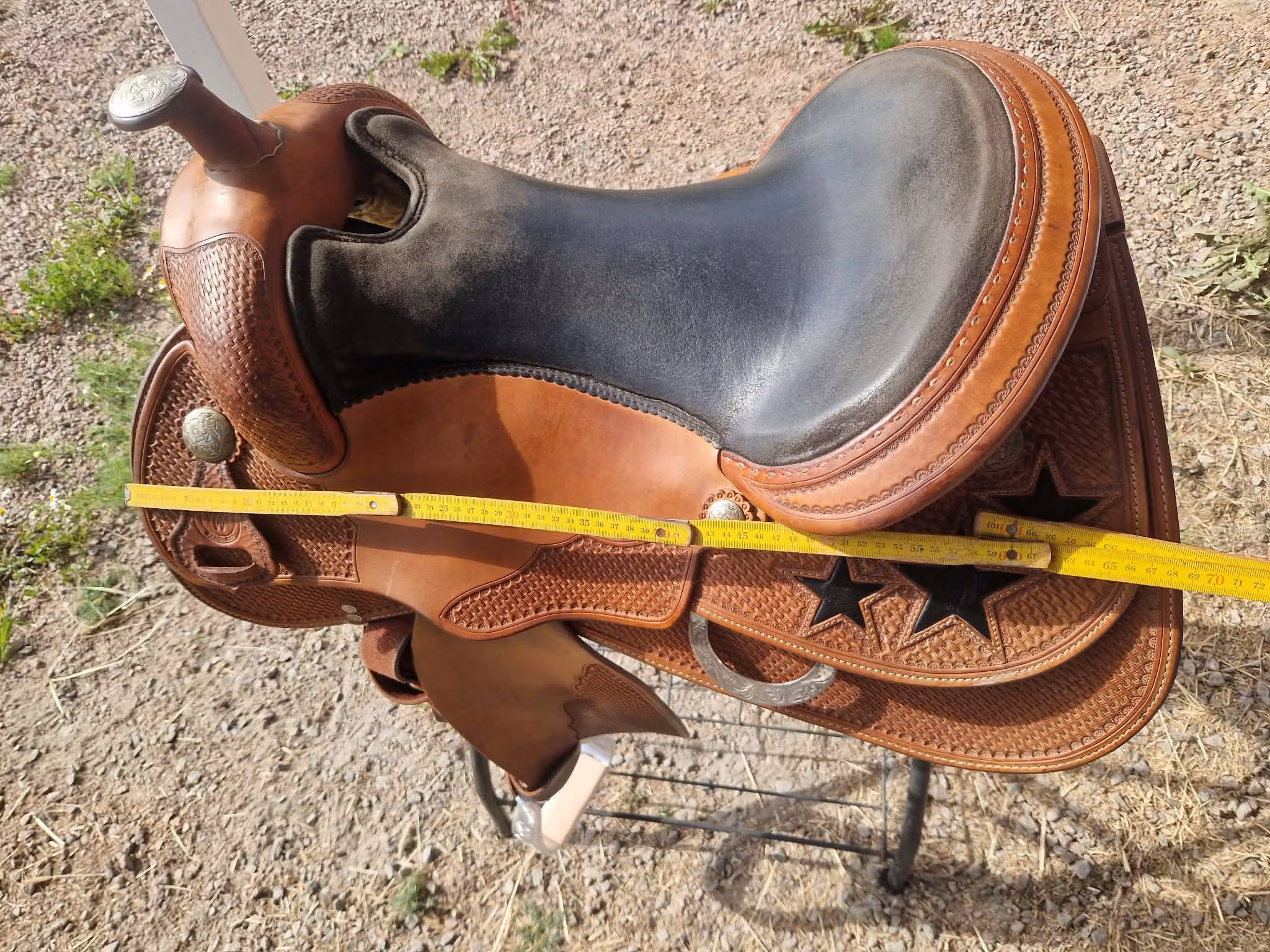 Triple w reining sadel "special edition" XFQ 16 tum