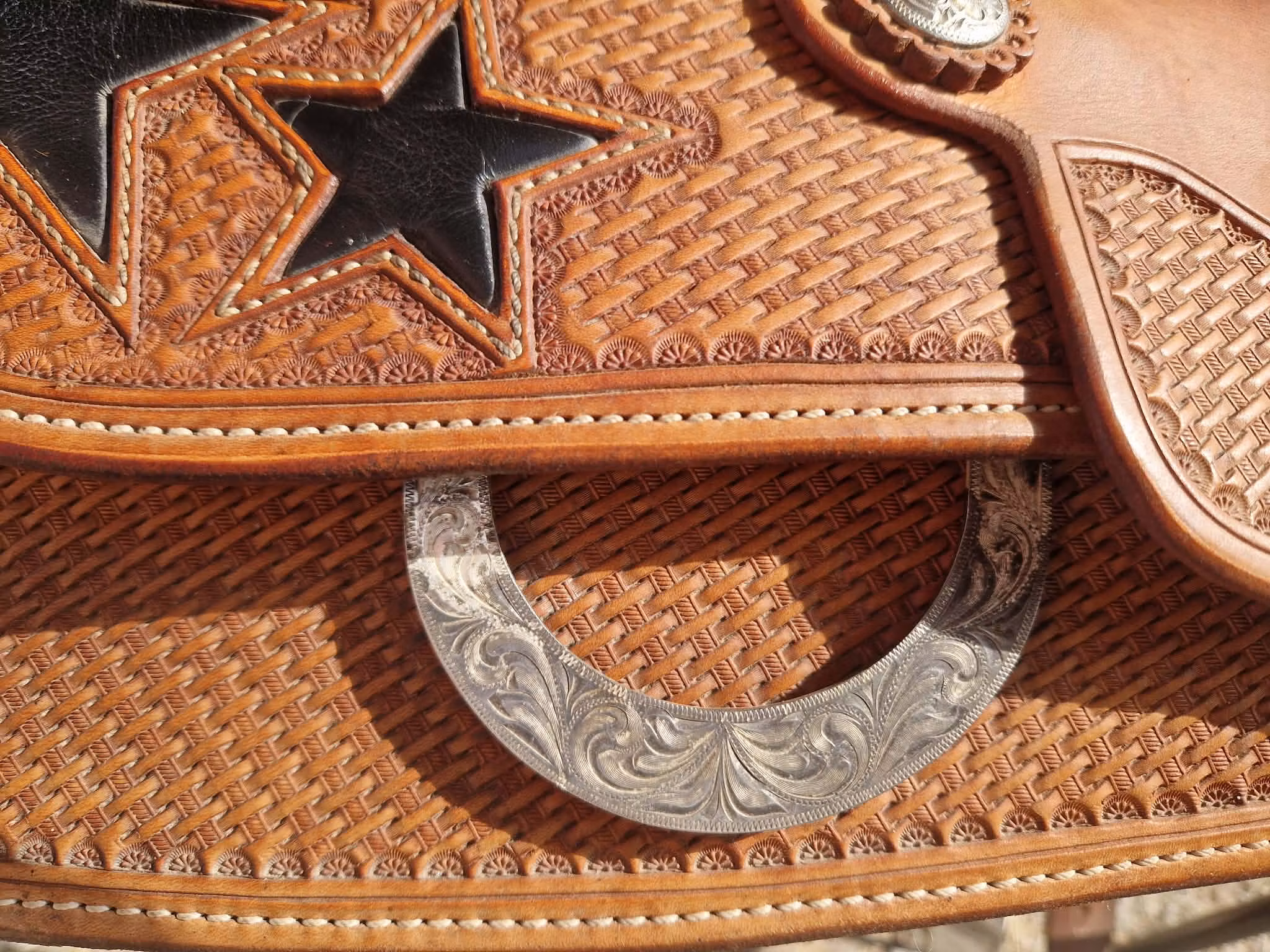 Triple w reining sadel "special edition" XFQ 16 tum