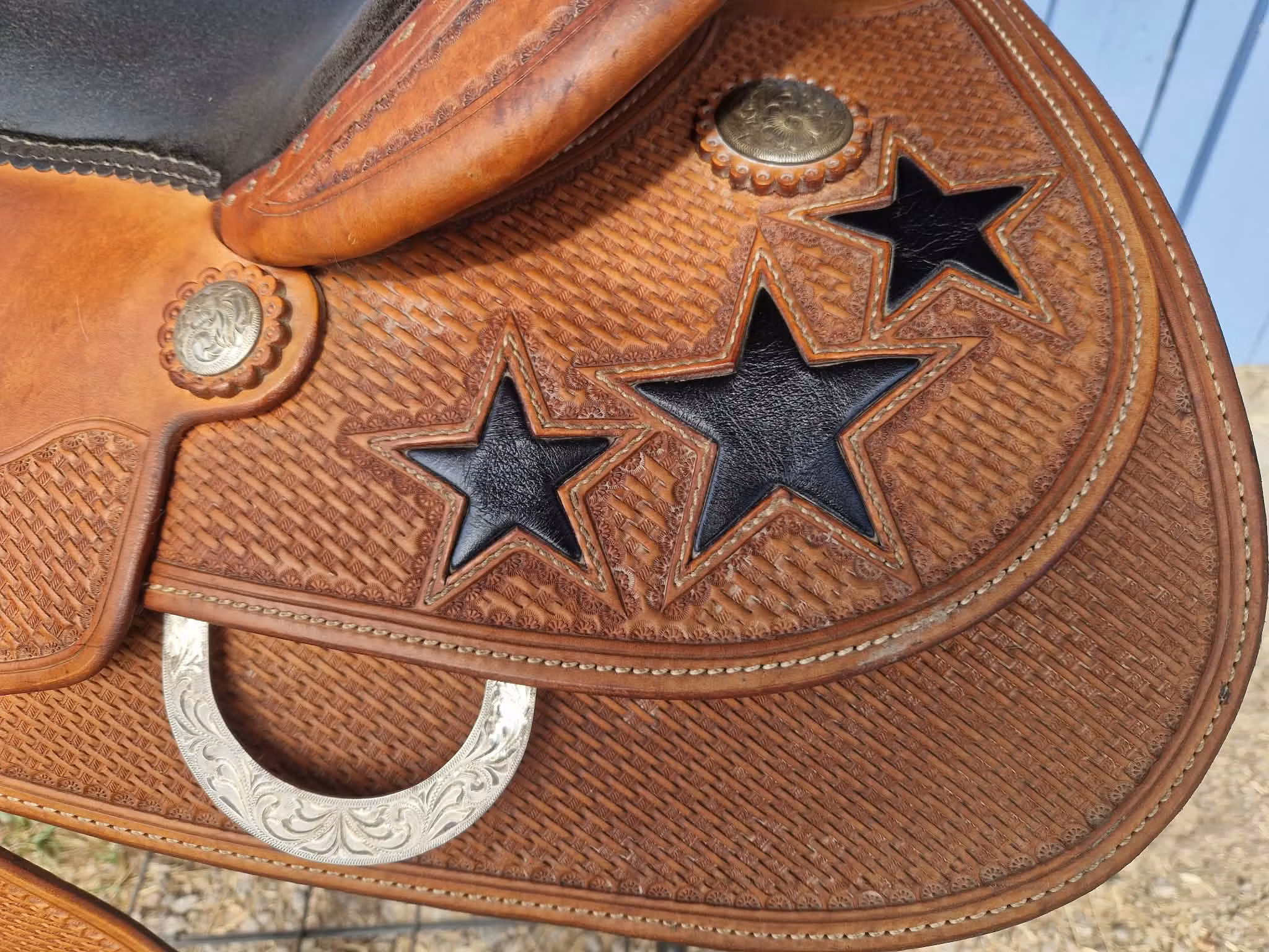 Triple w reining sadel "special edition" XFQ 16 tum