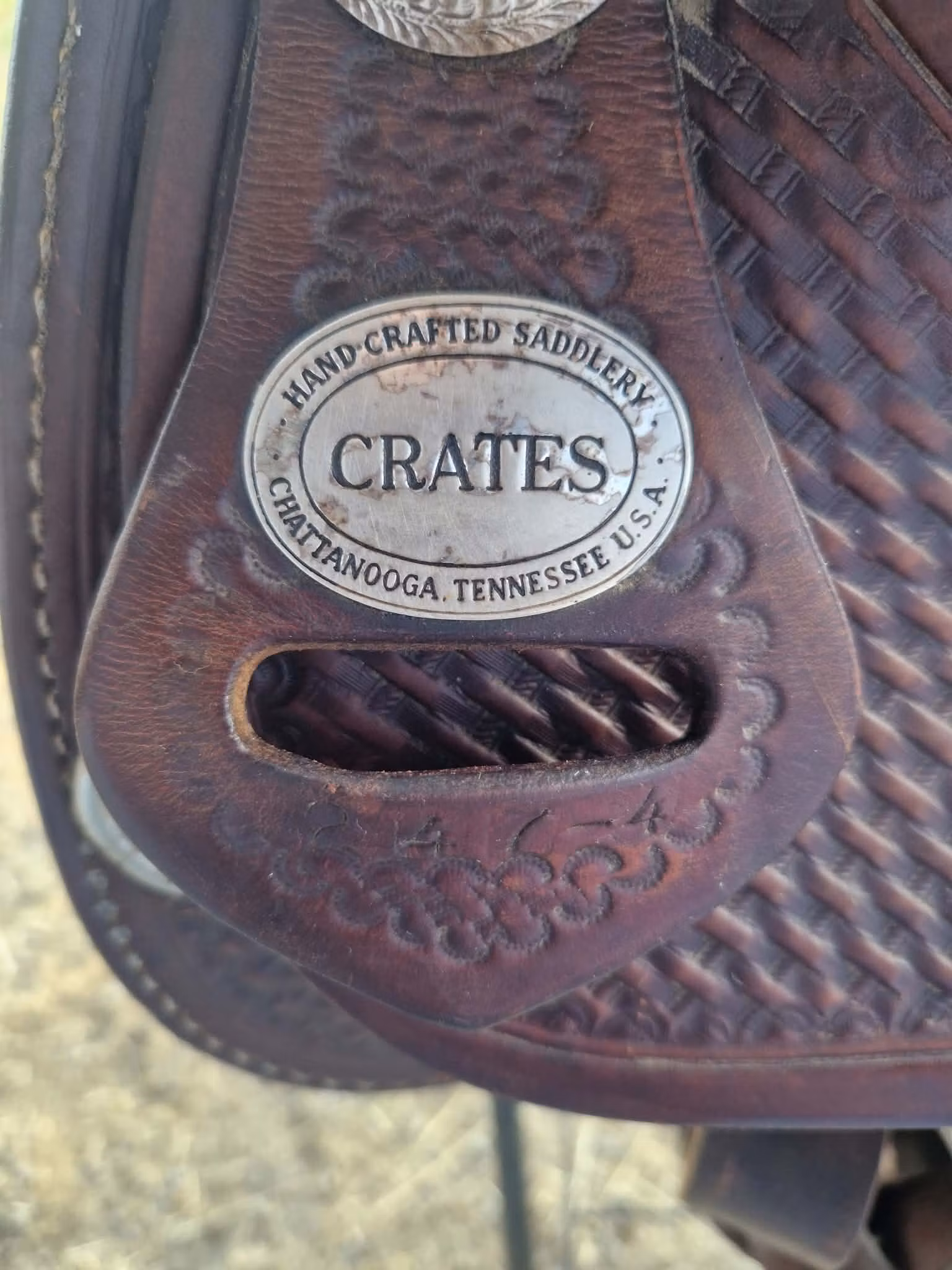 Crates westernsadel 247-4 16 tum