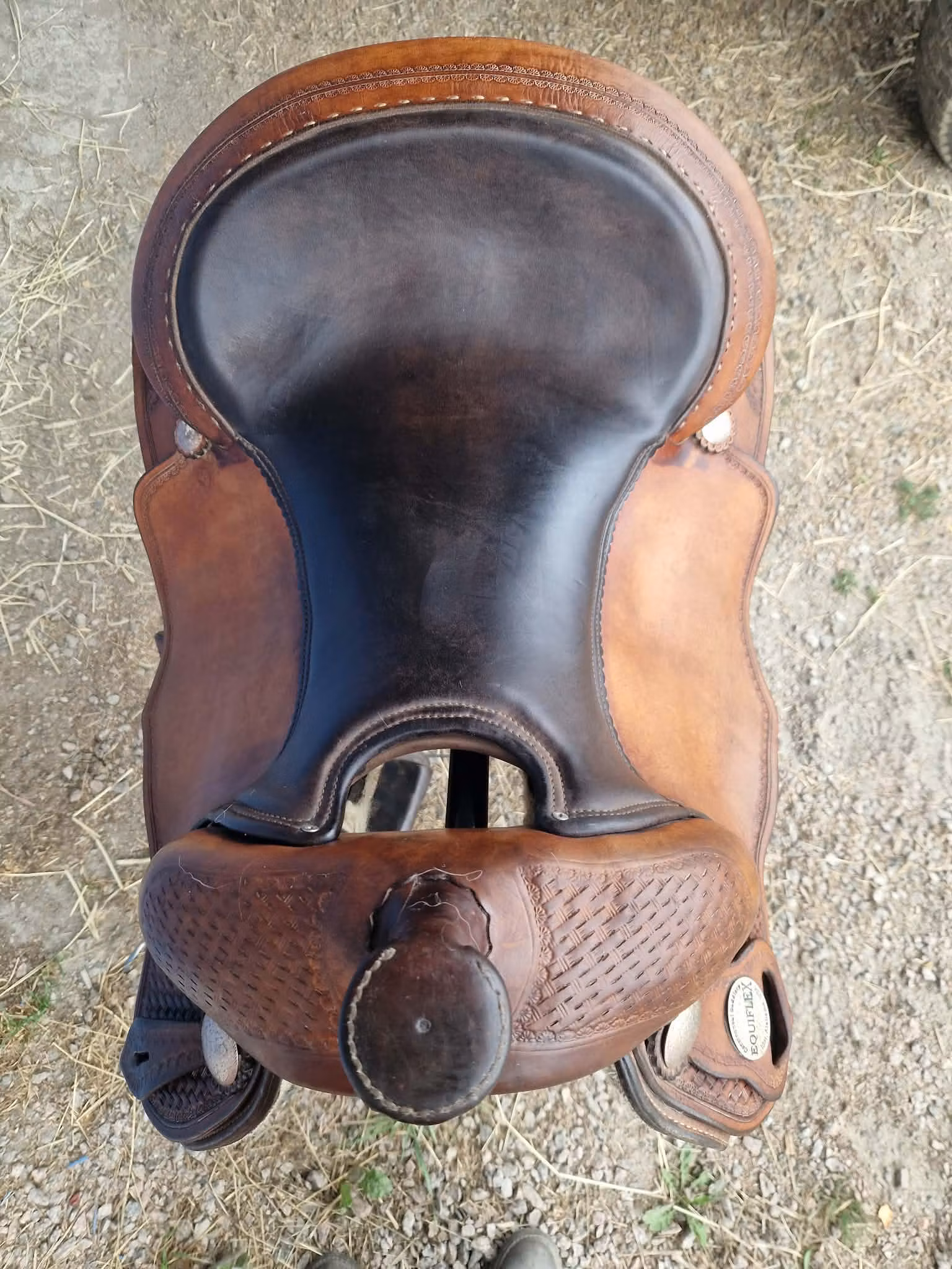 Equiflex 135 reiningsadel  FQ 15,5 tum
