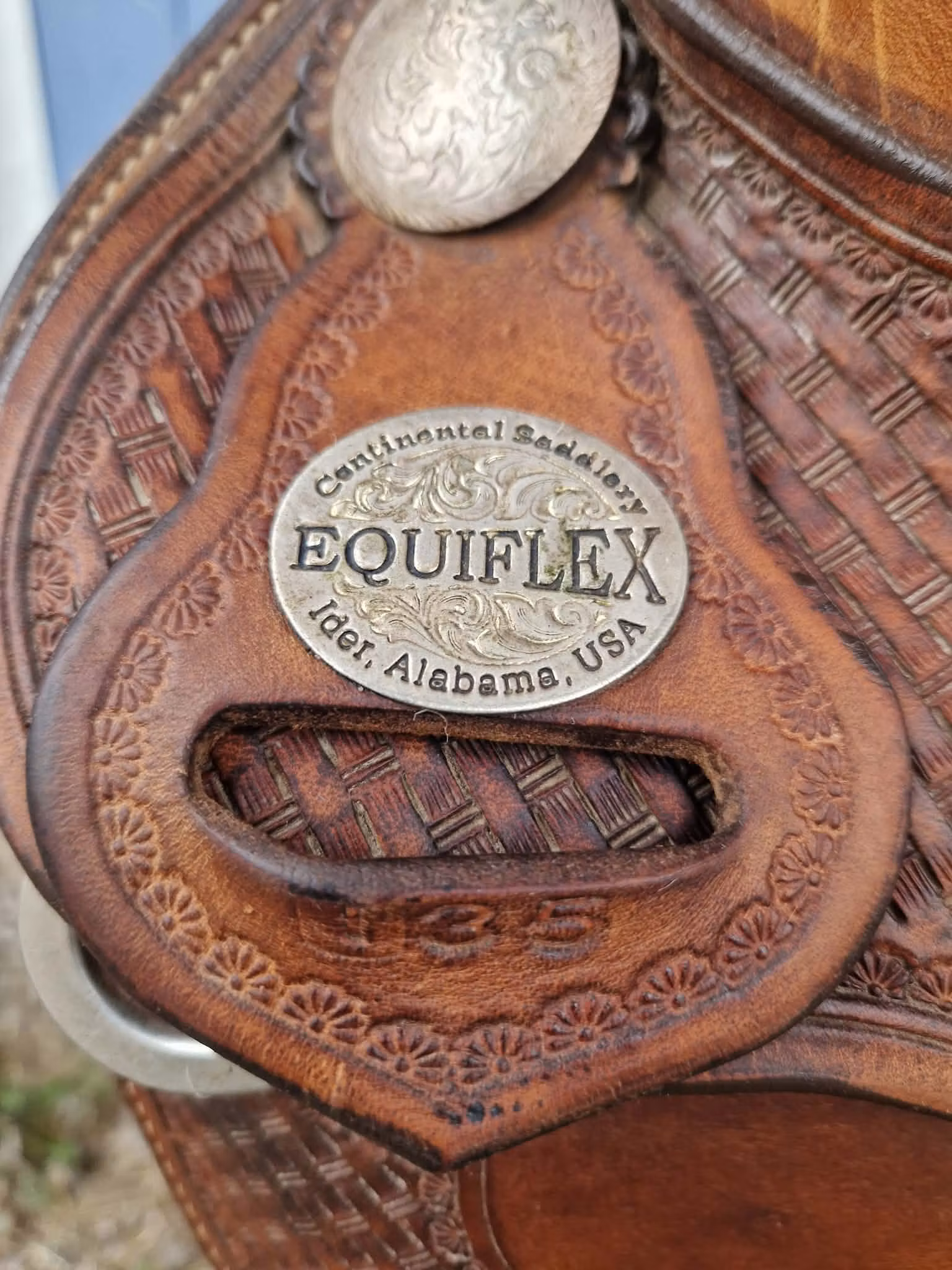 Equiflex 135 reiningsadel  FQ 15,5 tum