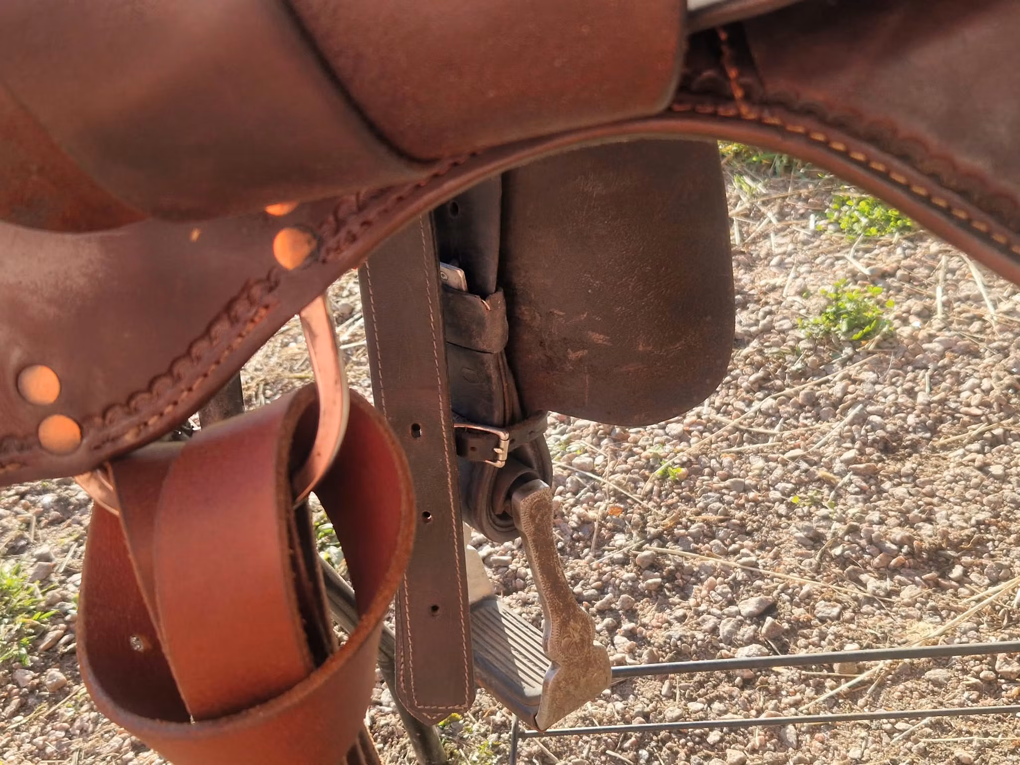 Triple w gold westernsadel FQ 16 tum