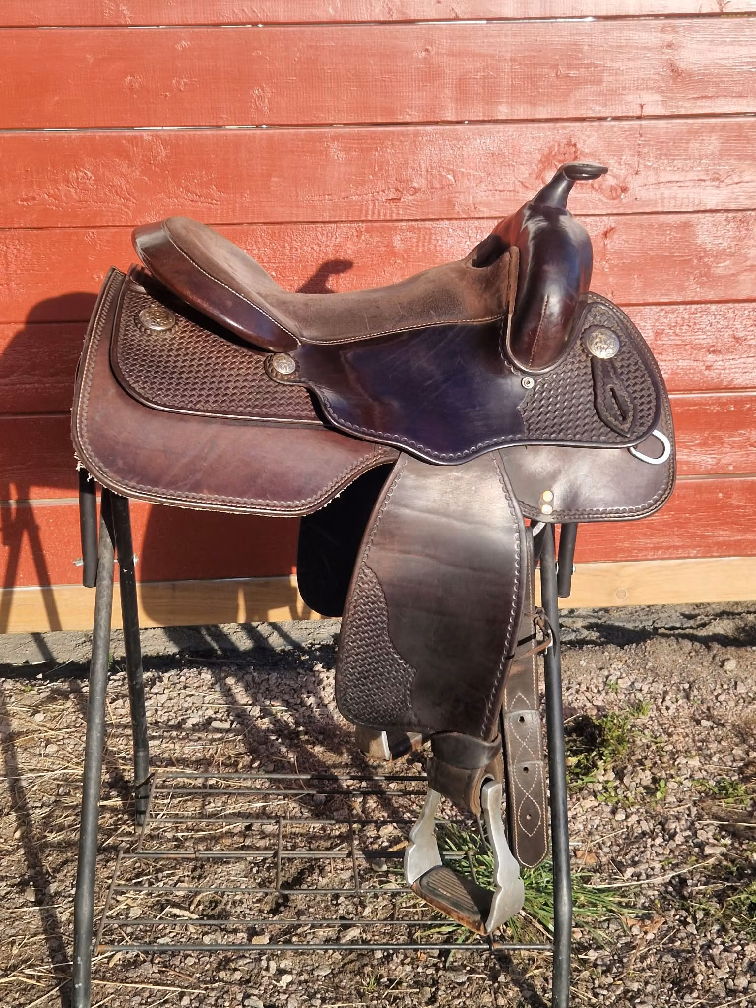 Triple w gold westernsadel FQ 16 tum