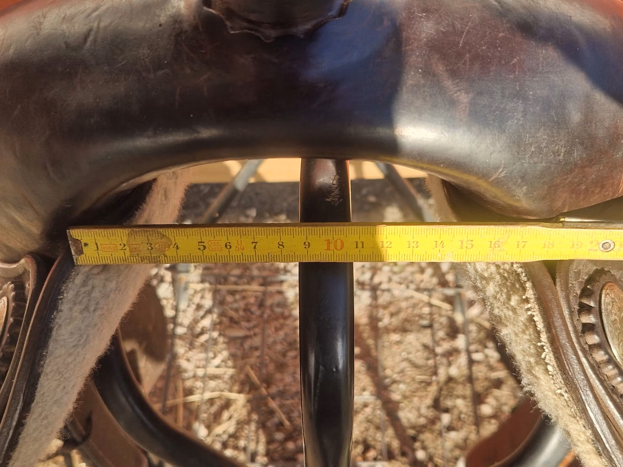 Triple w gold westernsadel FQ 16 tum