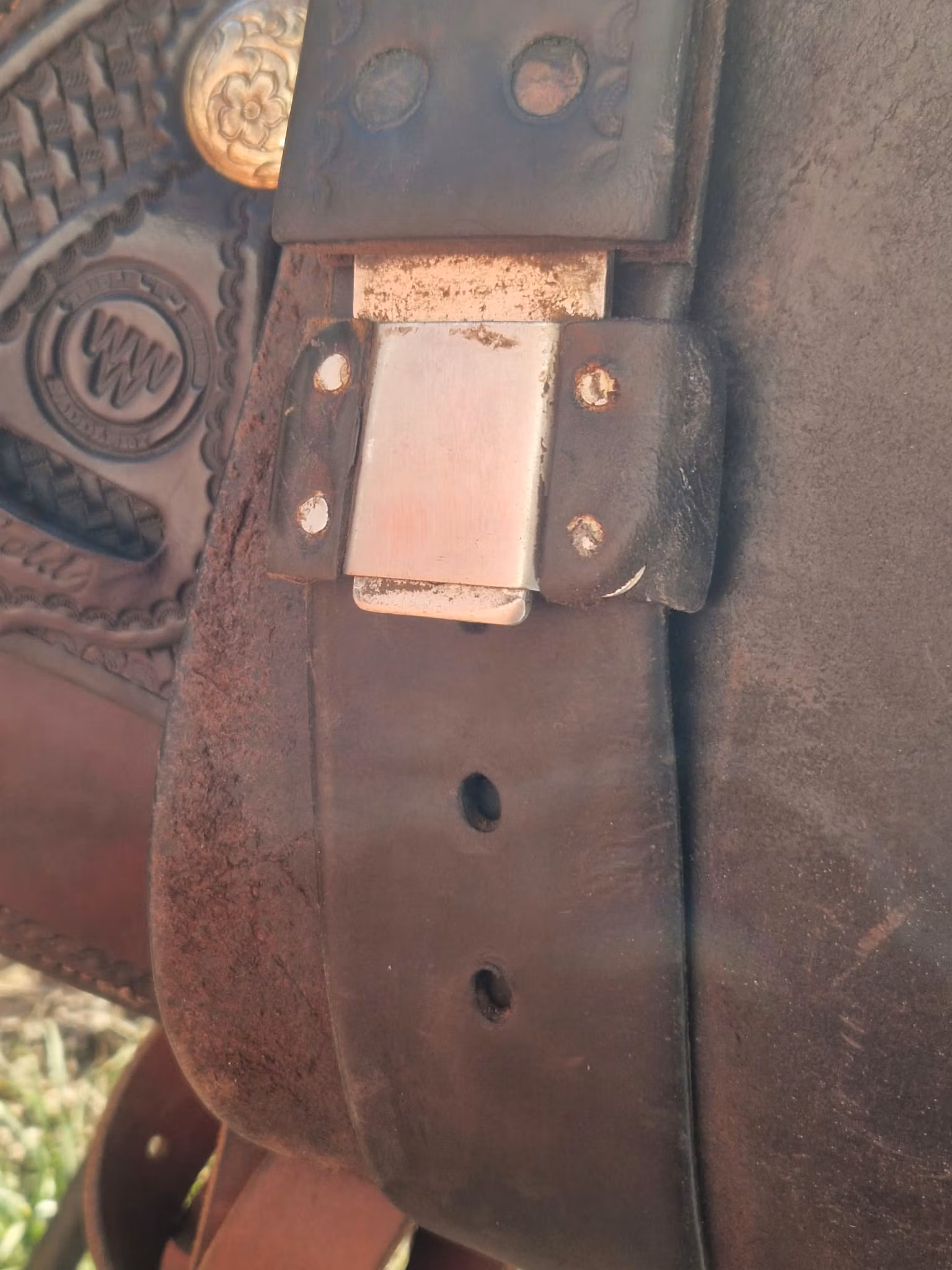 Triple w gold westernsadel FQ 16 tum