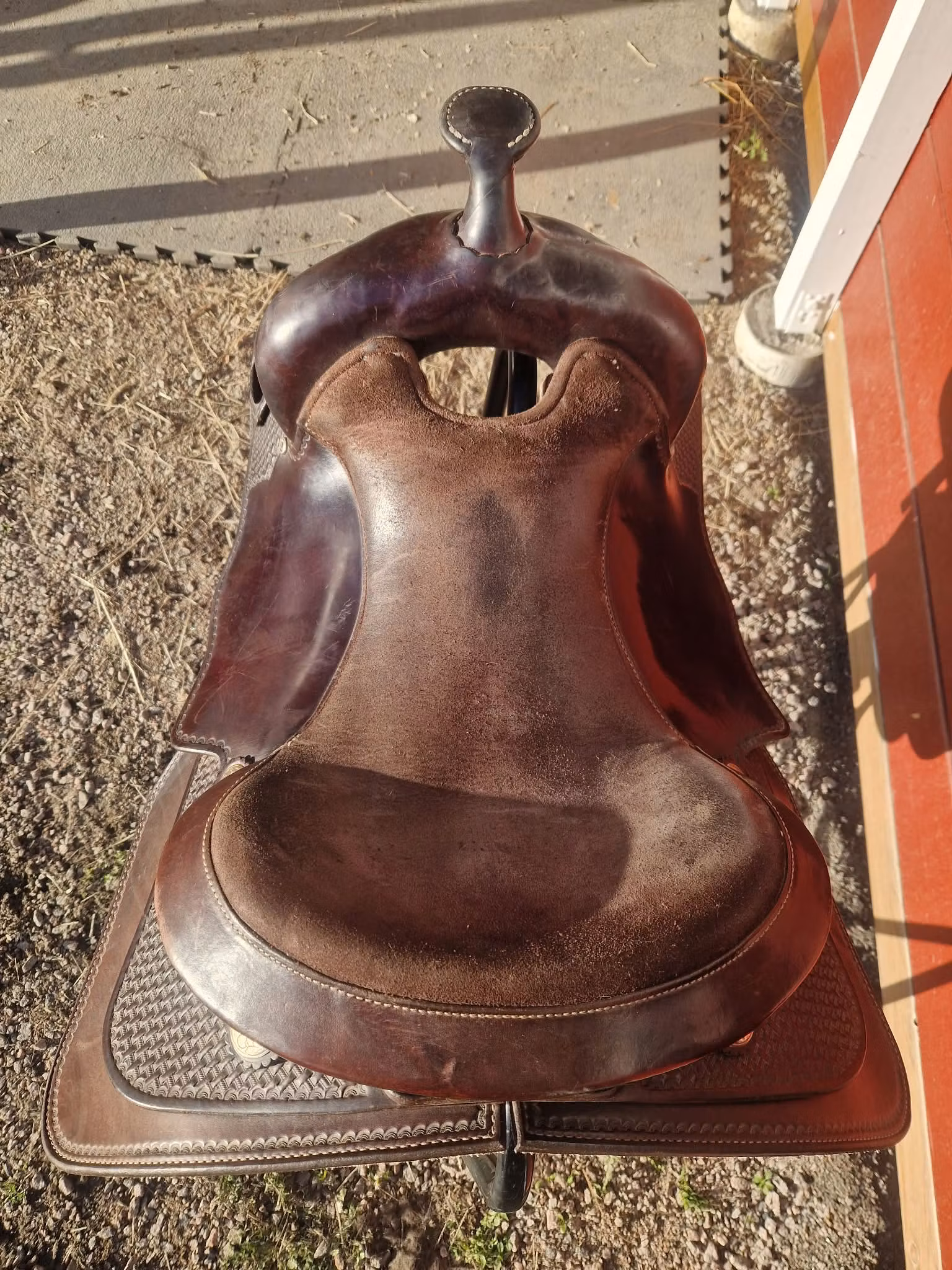 Triple w gold westernsadel FQ 16 tum