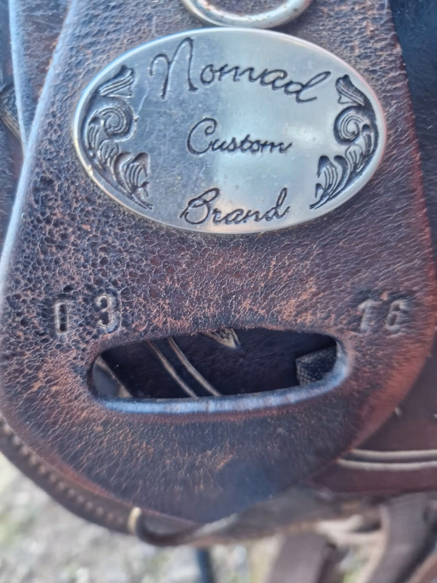 Nomad westernsadel  FQ, 16 tum