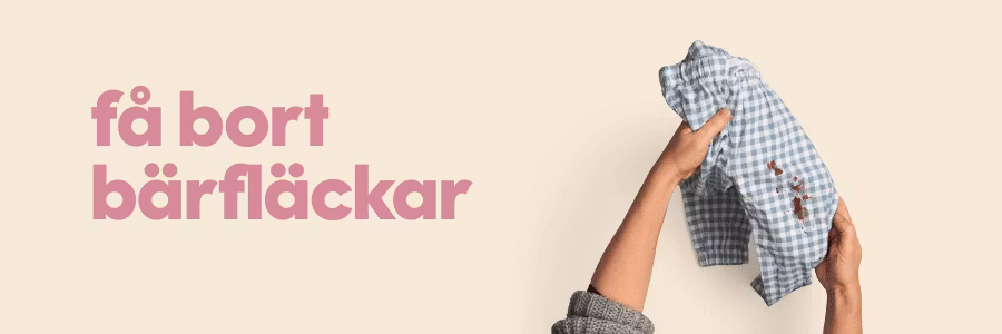 Så får du bort bärfläckar från kläderna!