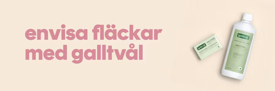 Hur får man bort fläckar från kläder? – Steg-för-steg med galltvål
