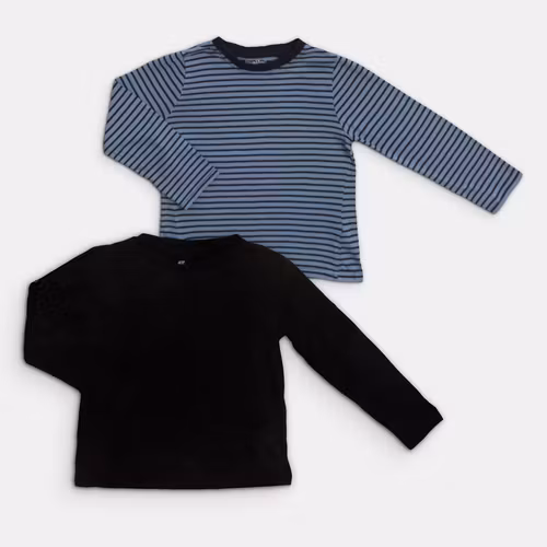 Långärmade t-shirts - Lupilu / H&M - Storlek 104