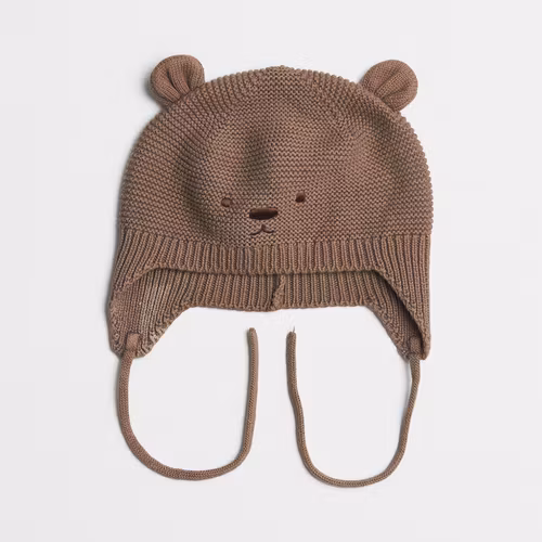 Stickad mössa - H&M - Storlek 44/46