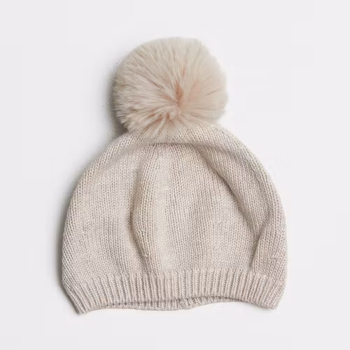 Stickad mössa - H&M - Storlek 44/46