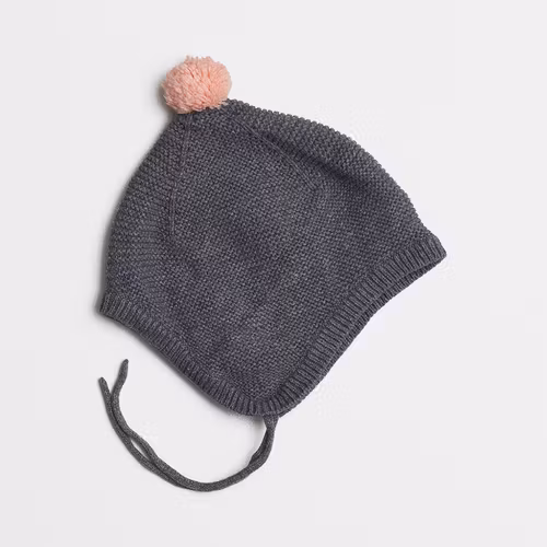 Stickad mössa - H&M - Storlek 44/46