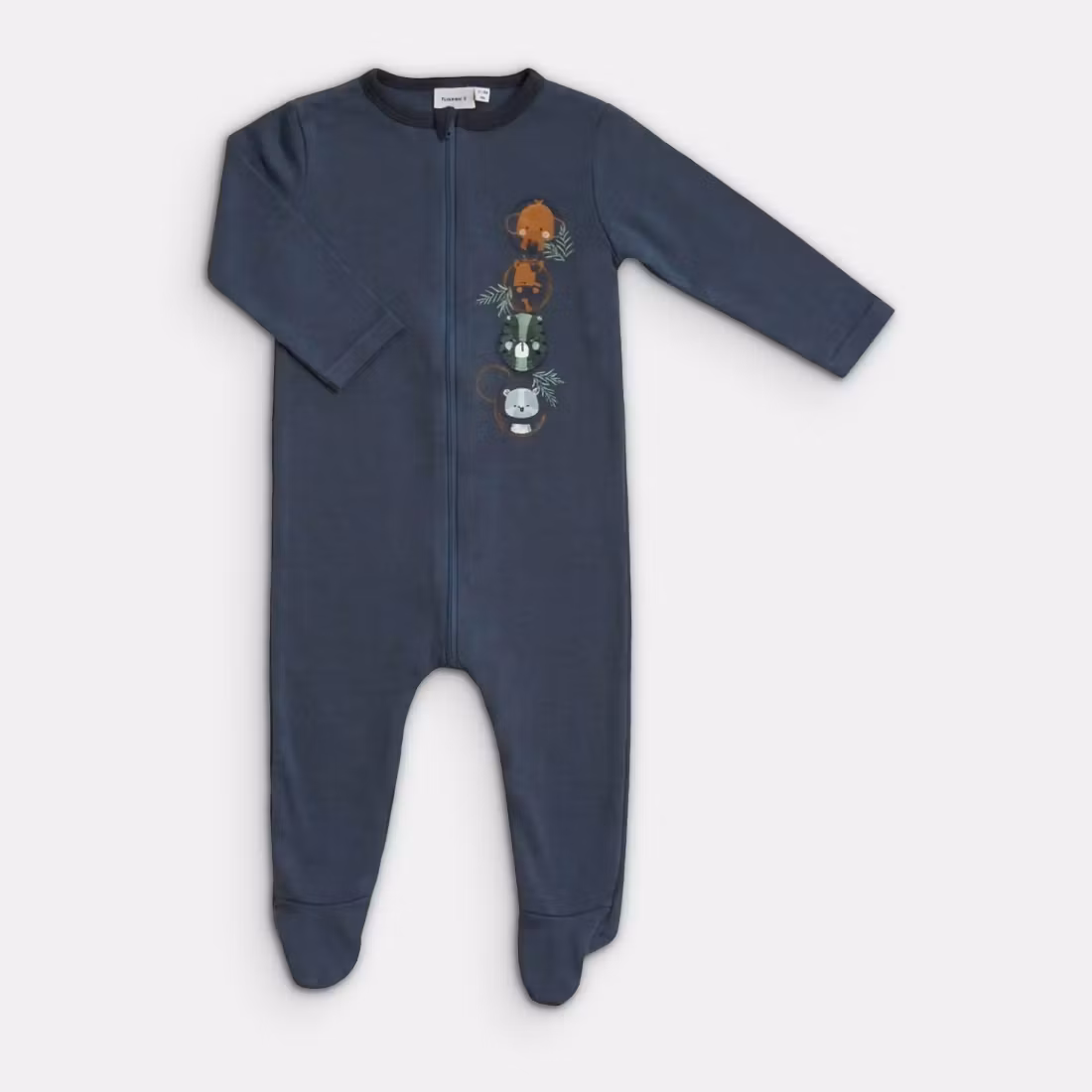 Merinoull-underställsjumpsuit - Name It - Storlek 74