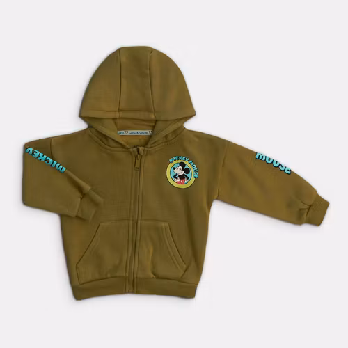 Zip-tröja - Storlek 80