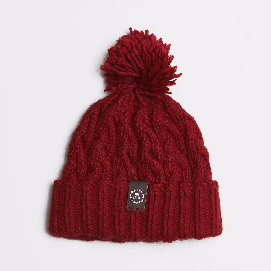 Stickad mössa - Storlek 52/54