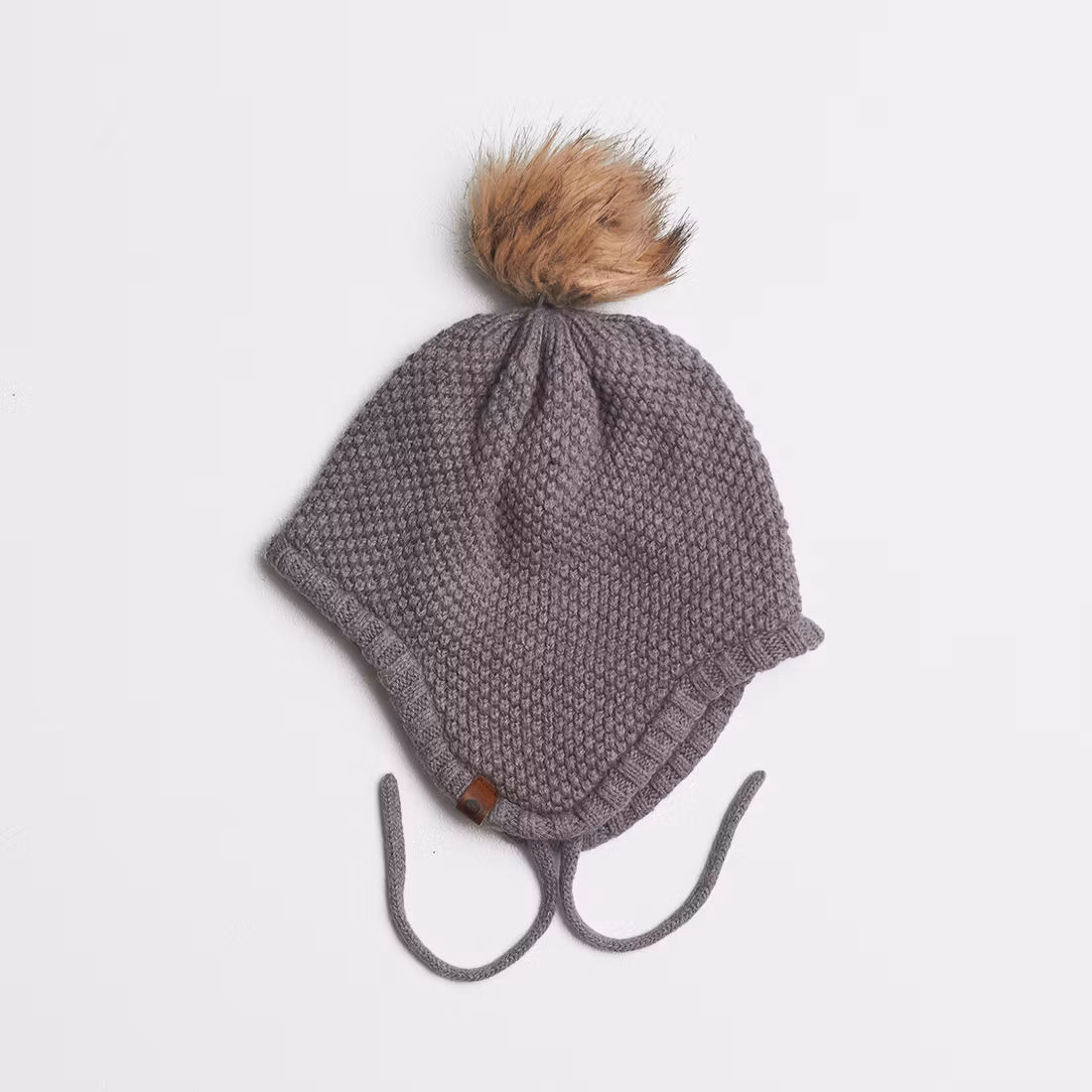 Fodrad stickad mössa - Pomp de Lux - Storlek 48/50