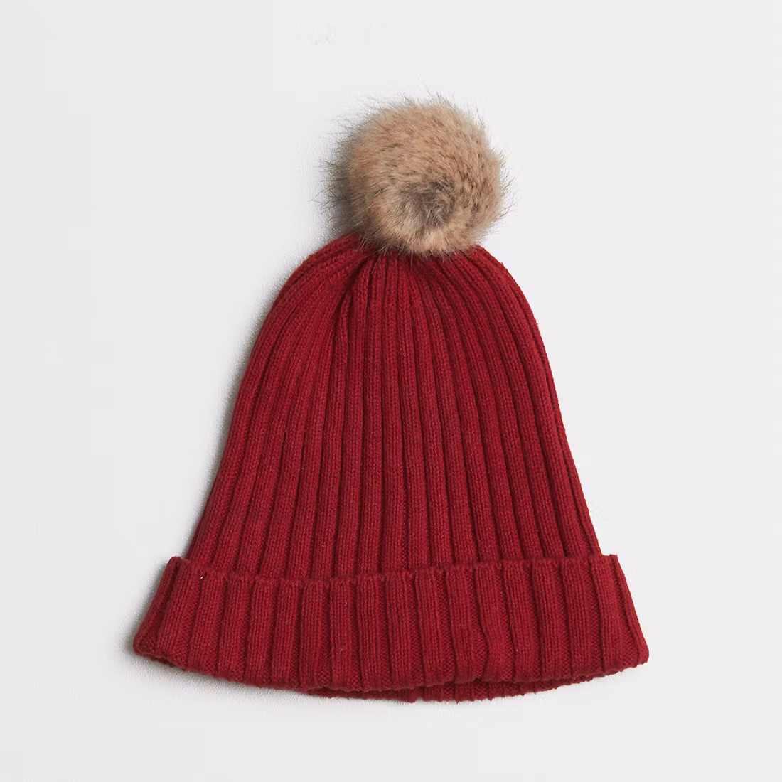 Stickad mössa - H&M - Storlek 48/50