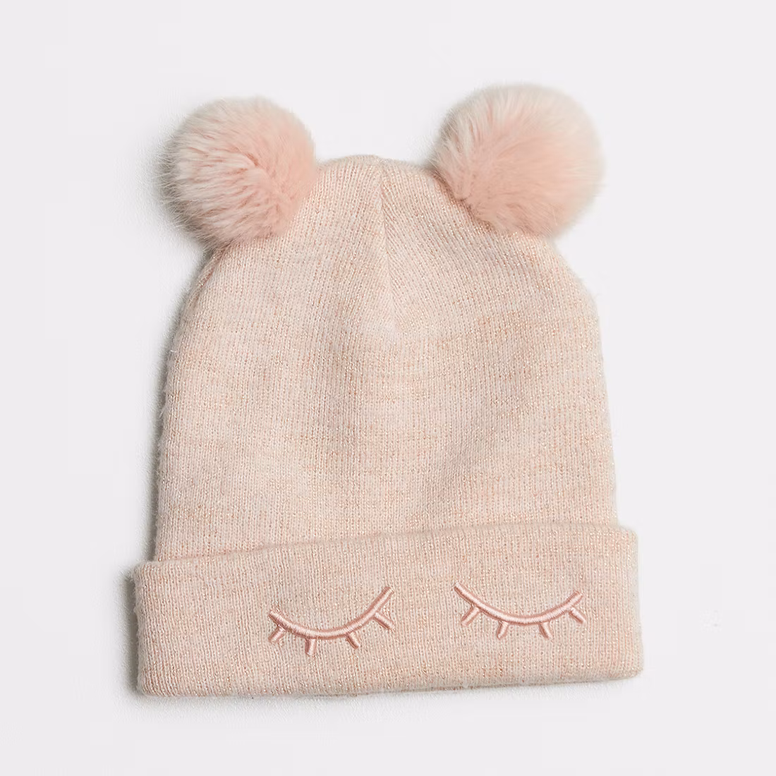 Stickad mössa - H&M - Storlek 52/54