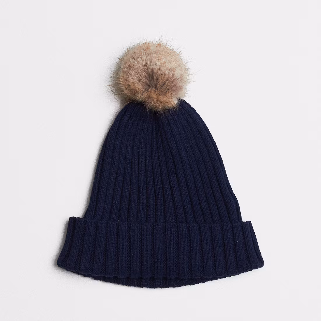Stickad mössa - H&M - Storlek 48/50