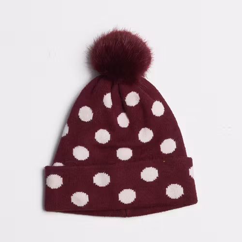 Stickad mössa - H&M - Storlek 52/54