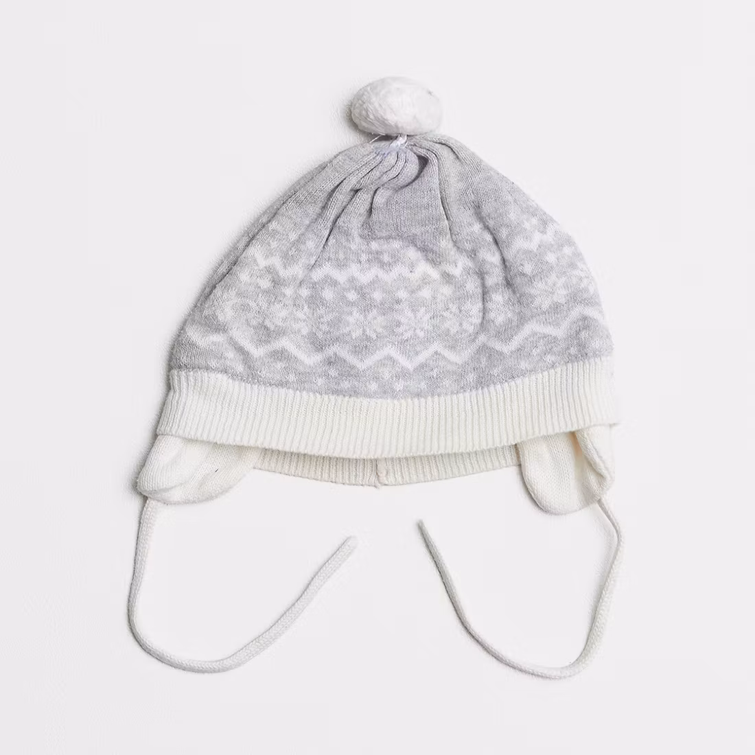 Fodrad stickad mössa - H&M - Storlek 44/46