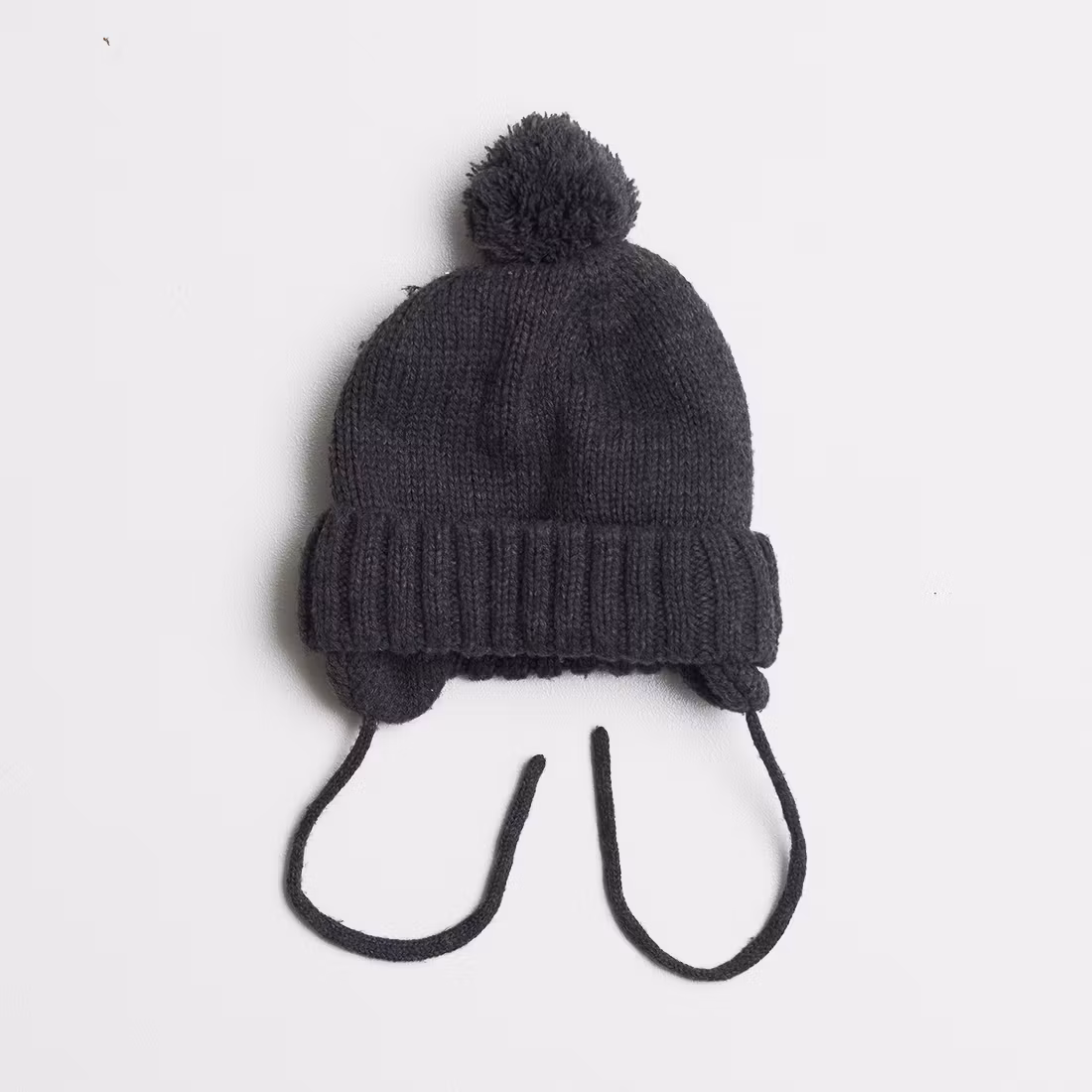 Fodrad stickad mössa - H&M - Storlek 48/50