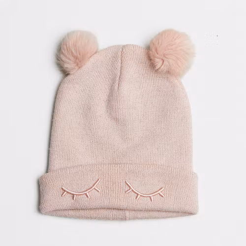 Stickad mössa - H&M - Storlek 52/54