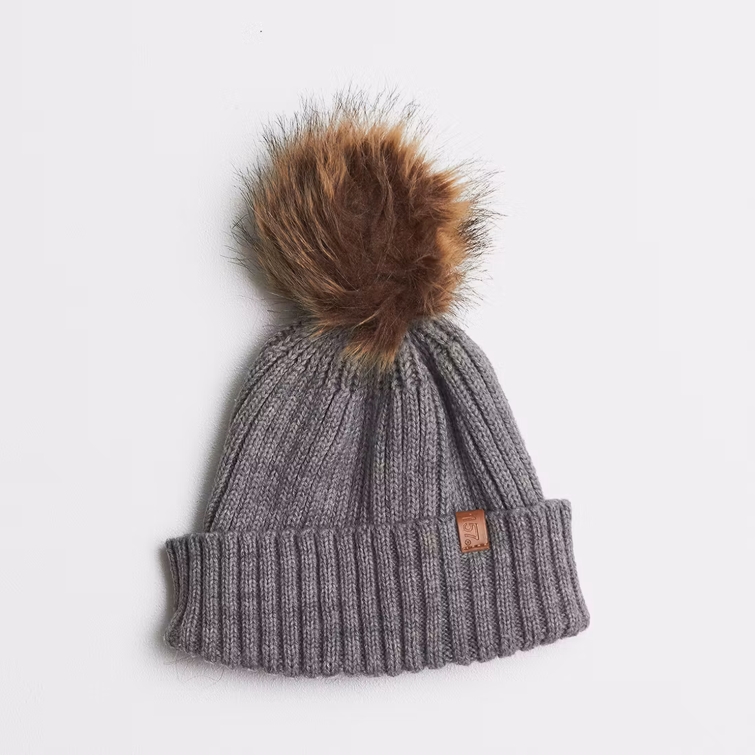 Stickad mössa - Lager 157 - Storlek 48/50