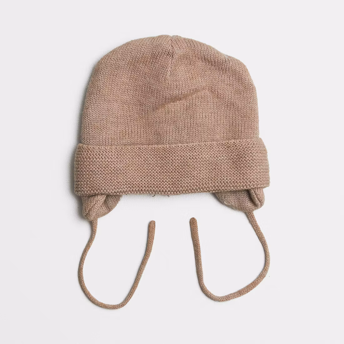 Fodrad stickad mössa - H&M - Storlek 48/50