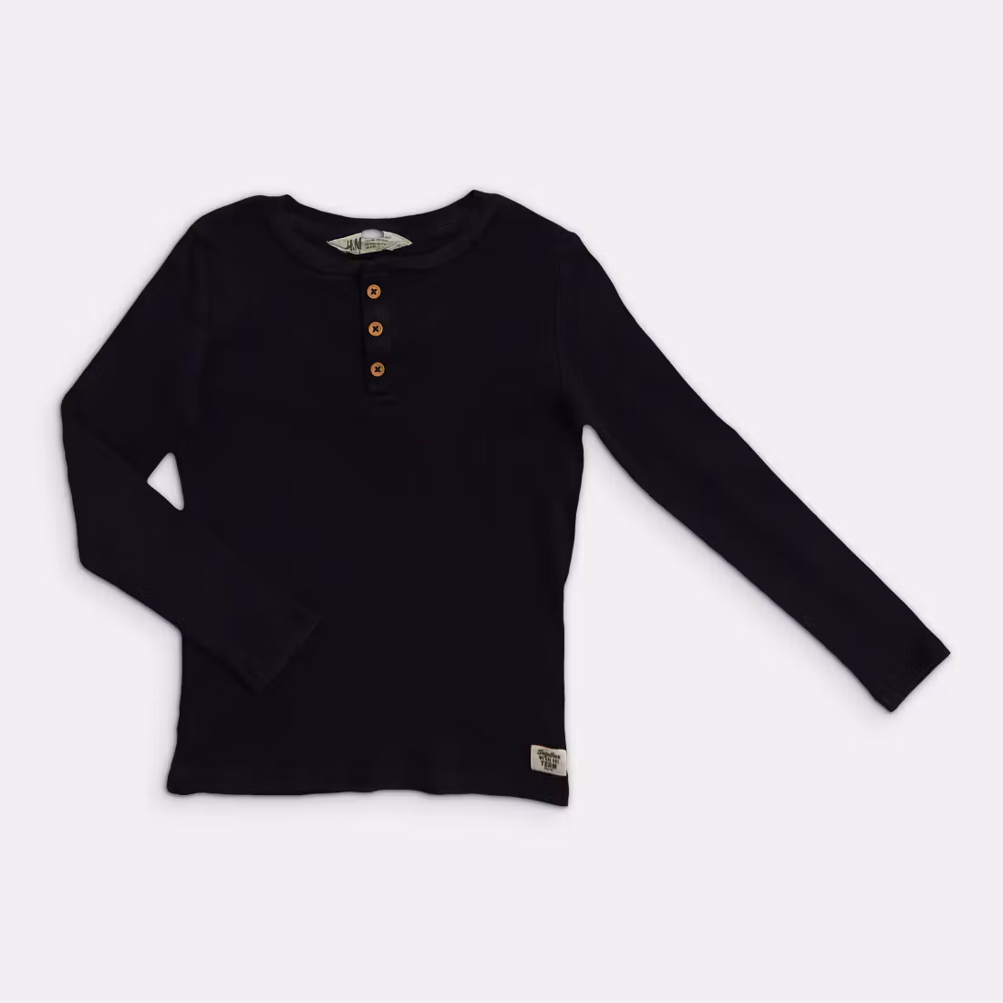 Långärmad t-shirt - H&M - Storlek 122/128