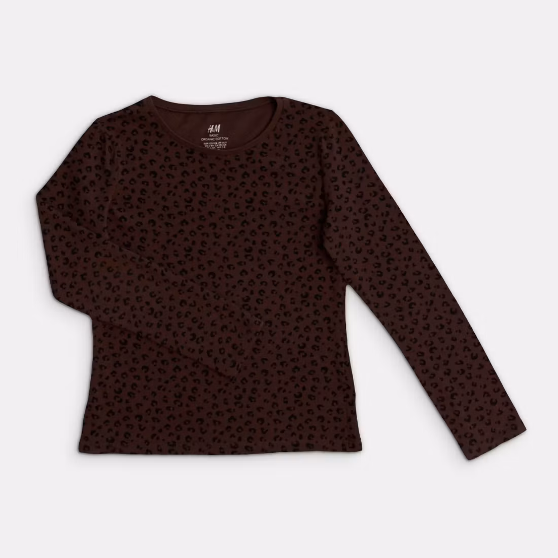 Långärmad t-shirt - H&M - Storlek 122/128
