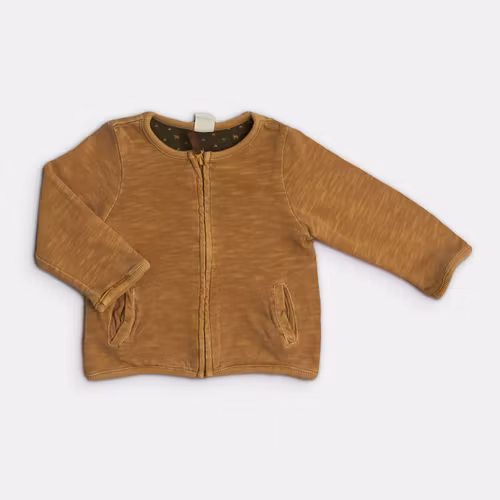 Zip-tröja - H&M - Storlek 74