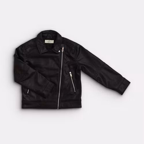 Bikerjacka - H&M - Storlek 128