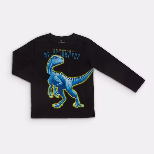 Långärmad t-shirt - H&M - Storlek 110/116