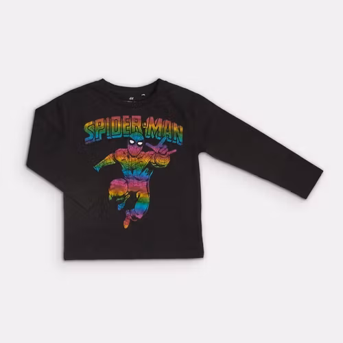 Långärmad t-shirt - H&M - Storlek 110/116