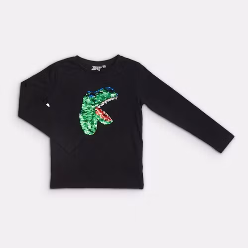 Långärmad t-shirt - Storlek 110/116