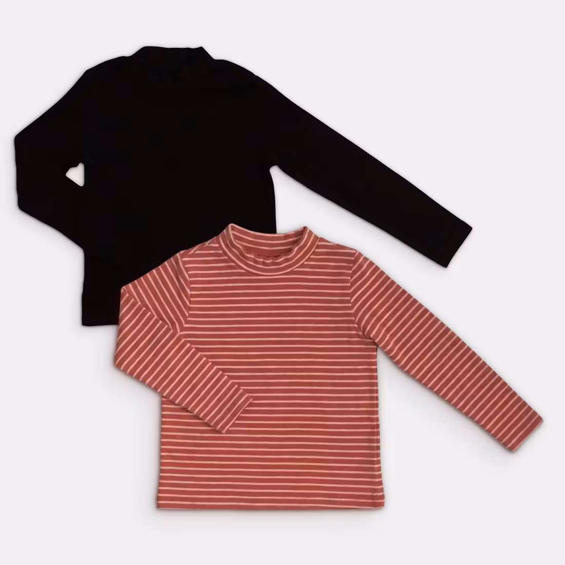 Långärmade t-shirts - H&M / Lupilu - Storlek 110/116