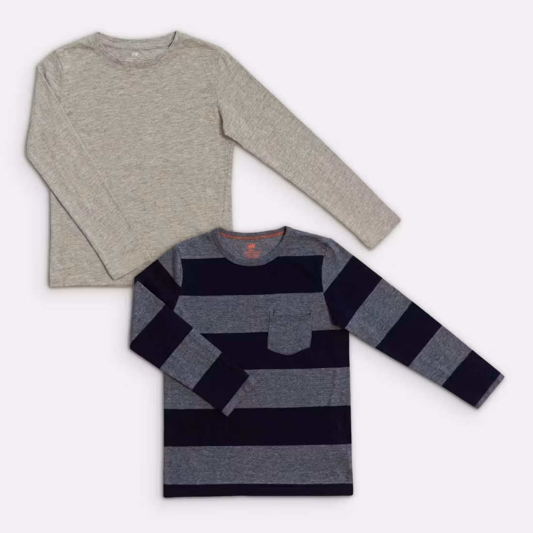 Långärmade t-shirts - H&M - Storlek 122/128