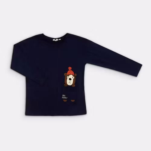 Långärmad t-shirt - Kappahl - Storlek 122/128