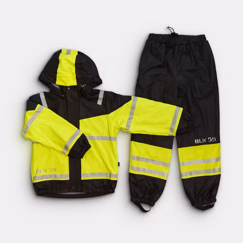 Fodrat regnset - Storlek 128